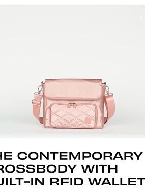 Ihkwip Contemporary Quilted Crossbody Bag